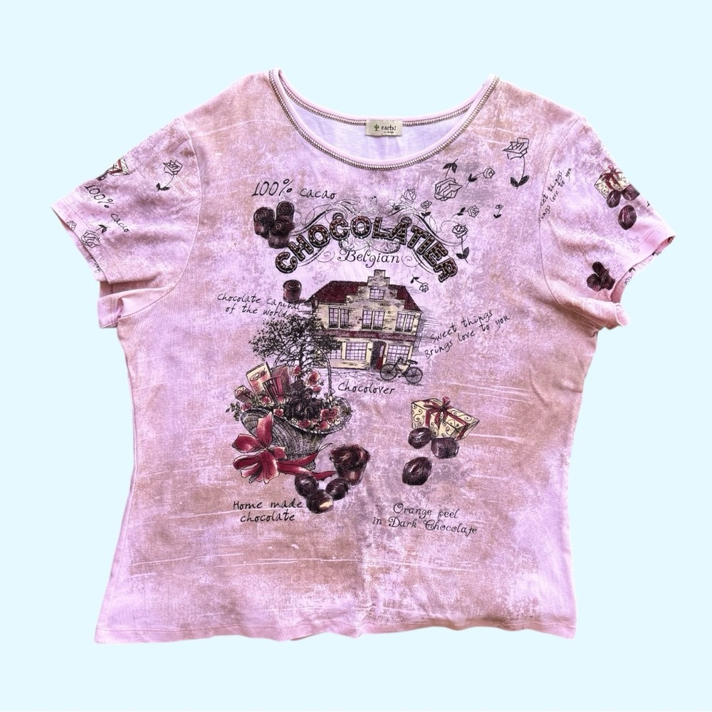 Cactus Shirt Chocolate Graphics